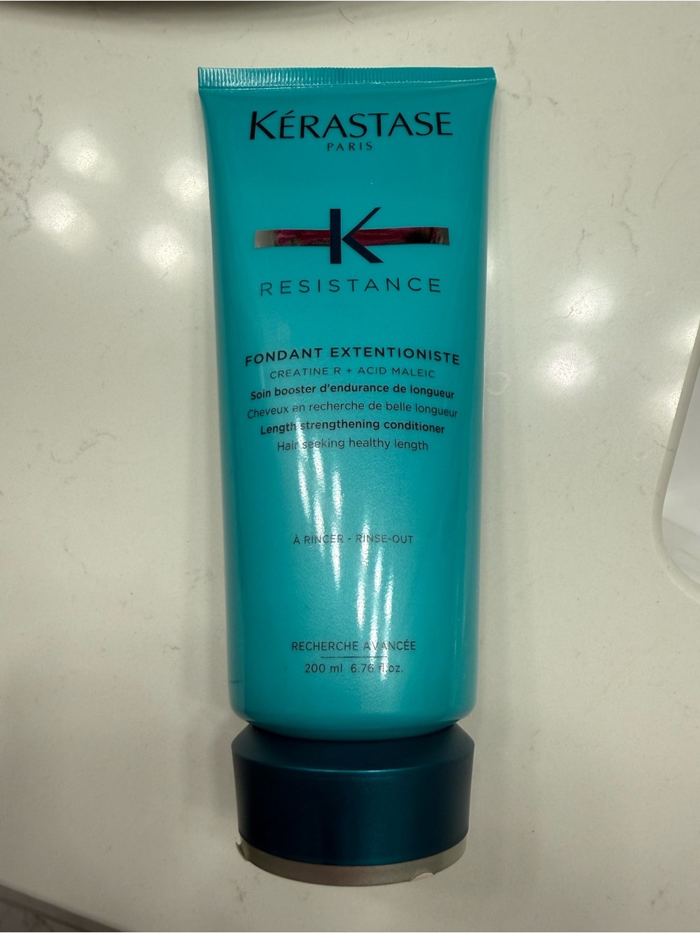 Kérastase Resistance Fondant Extentioniste Conditioner - Teal & Dark Teal